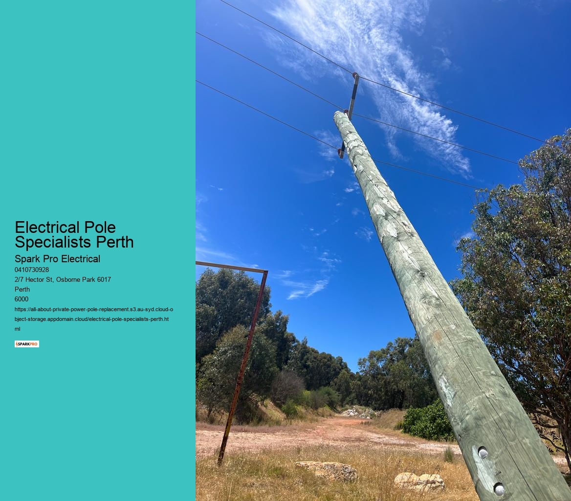 Efficient and Reliable Power Pole Services in Perth