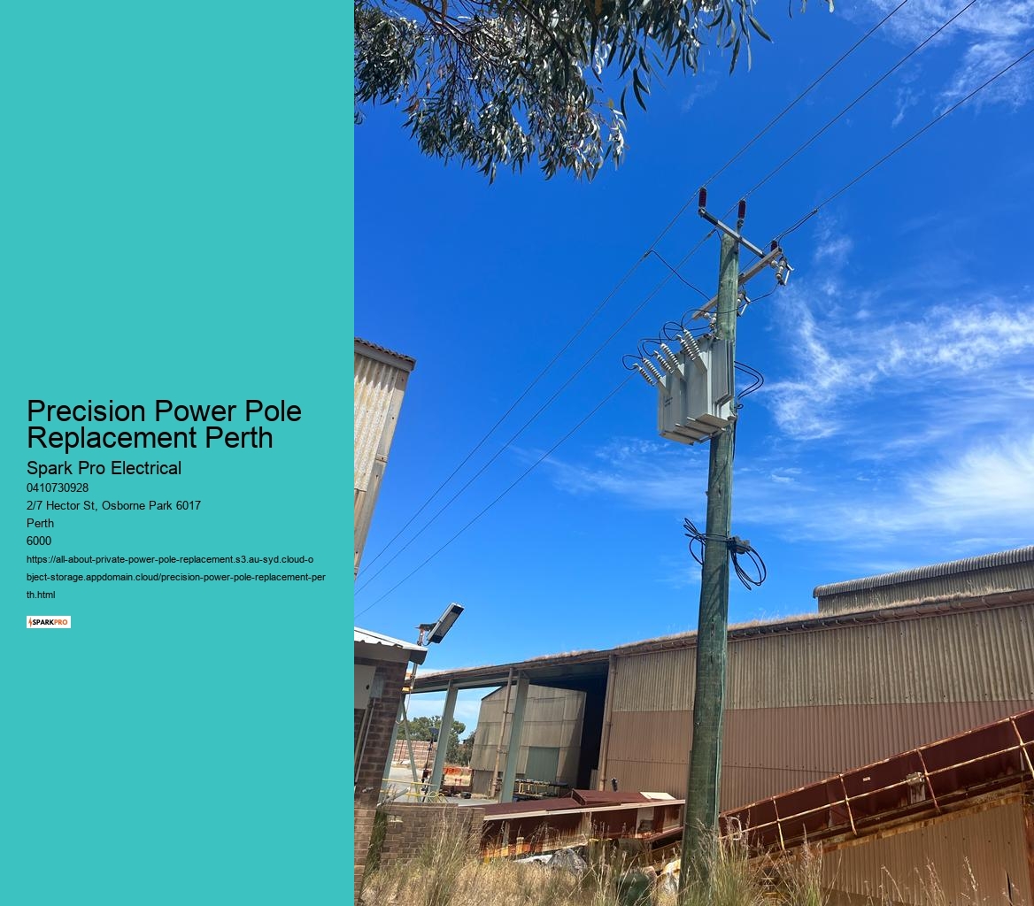 Power Pole Replacement Innovation in Perth