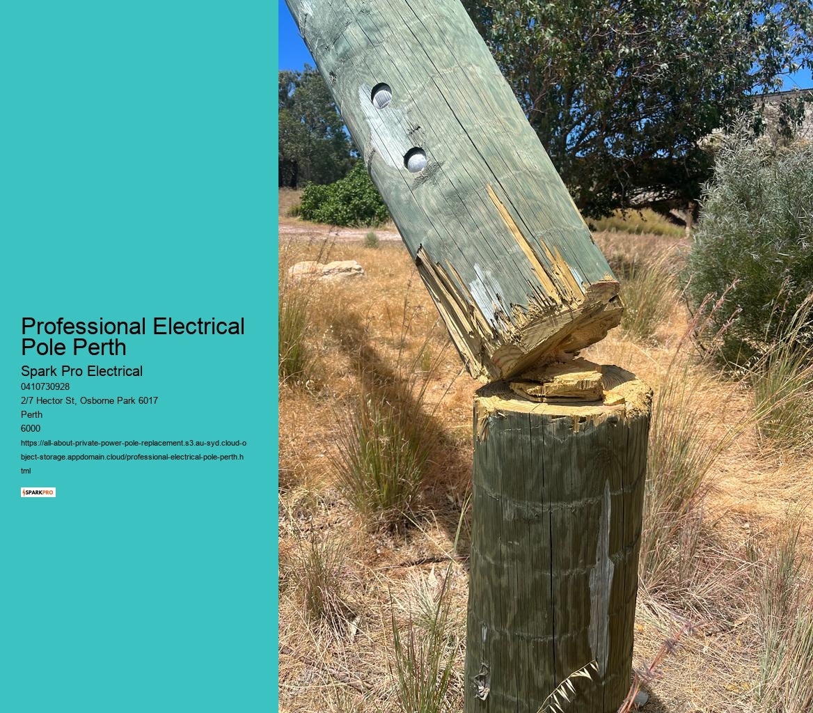 Skilled Power Pole Replacement in Perth